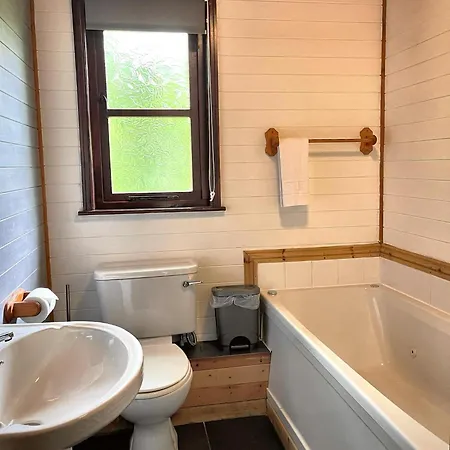 Goldcrest 3-Hot Tub-Woodland Lodges-Carmarthenshire-Tenby Esterno foto
