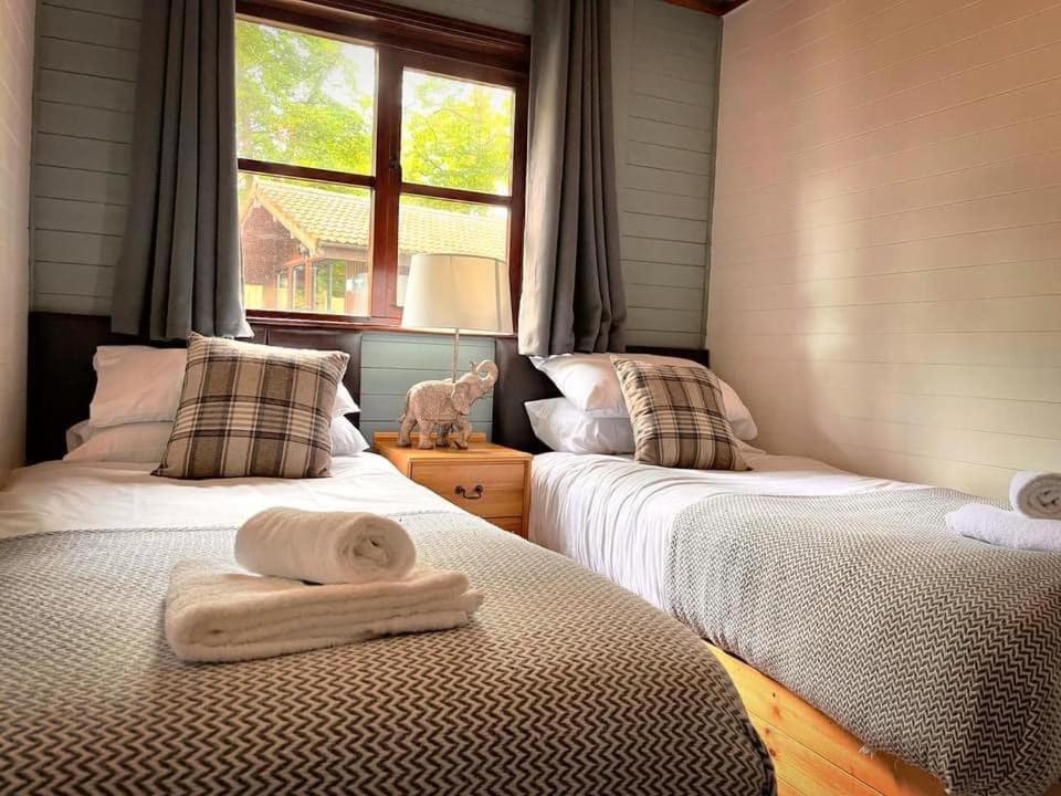 Goldcrest 3-hot Tub-woodland Lodges-carmarthenshire-tenby Lodge Carmarthen